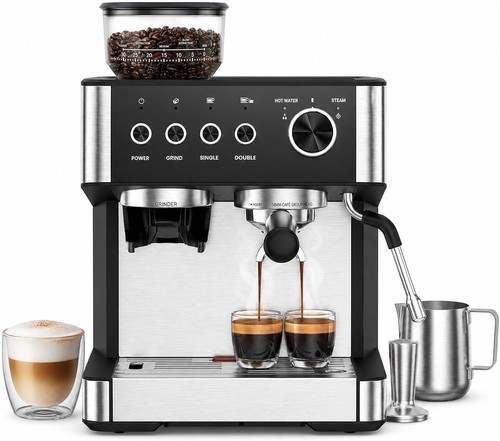 Bean cup coffee machine - bean,