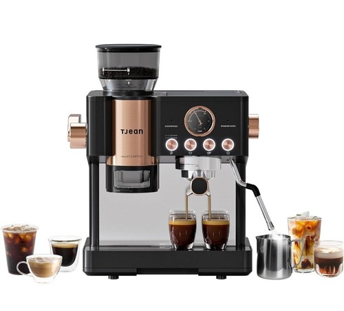 Coffee machine smart tamping - coffee, machine+