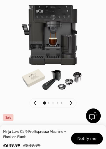 Ninja luxe café - ninja, espresso