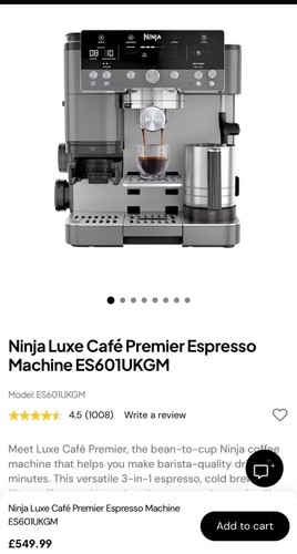 Ninja luxe café - luxe, premier