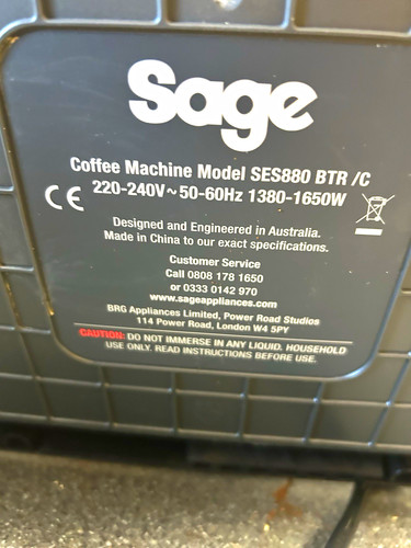 Sage ses880 btr espresso - sage,