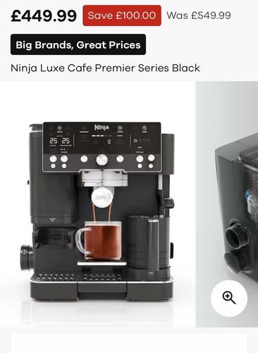 Ninja luxe cafe premier series - cafe,
