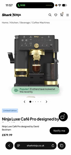 Ninja luxe café pro - ninja,