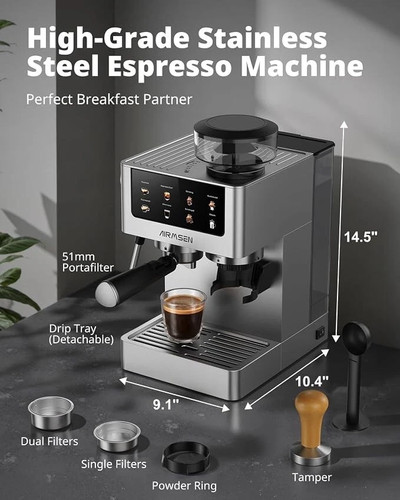 Airmsen bean cup espresso - airmsen,